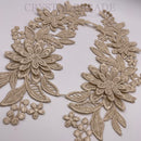 Zodiac Costume Applique Pair - Ivory