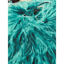 Corded Ostrich Feathers 3ply - Jade 1 metre
