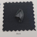 Zodiac Crystal Galactic Sew on Stone - Jet