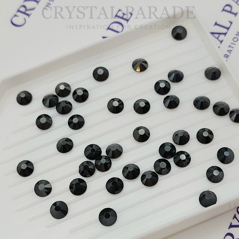 Luna Non Hotfix Rhinestones - Jet Hematite