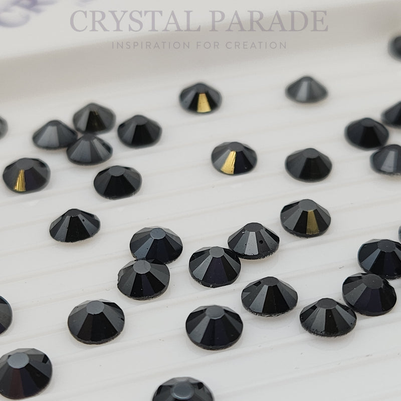 Luna Non Hotfix Rhinestones - Jet Hematite