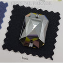 Zodiac Sew on Stone Emerald Cut - Jet Hematite