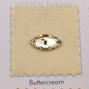 Limited Edition - Zodiac Crystal Navette Sew on Stone - Jonquil