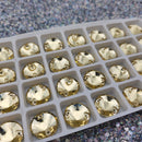 Limited Edition - Zodiac Rivoli Sew on Stone - Jonquil