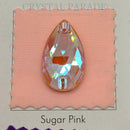 Zodiac Crystal Peardrop Sew on Stone - Juicy Peach