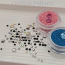 Swarovski & Zodiac Crystal Mix - Kiss all the time. Disco, ocassionally | Pack of 100 + FREE Caviar Beads