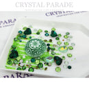 Kiwi Krush Crystal Mix Pack of 100 with 4 x Swarovski Hearts