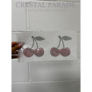 Zodiac Hotfix Crystal Iron on Transfers - Cherries [Various sizes]