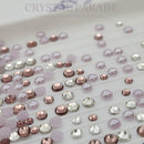 Zodiac Crystal & Pearl Mix Pack of 200 - Lavender Haze