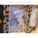 Self Adhesive Rhinestone Sheet SS8 (2.7mm) Leopard Print - 24cm x 39cm