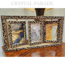 Self Adhesive Rhinestone Sheet SS8 (2.7mm) Leopard Print - 24cm x 39cm