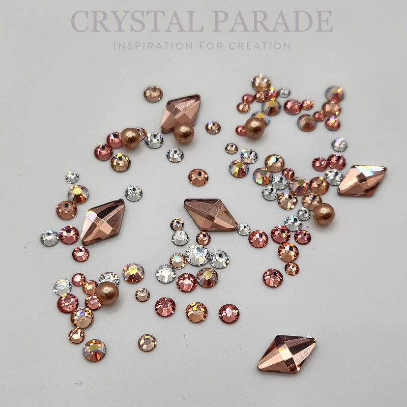 Preciosa Crystal Mix Pack of 100 - Life's A Peach