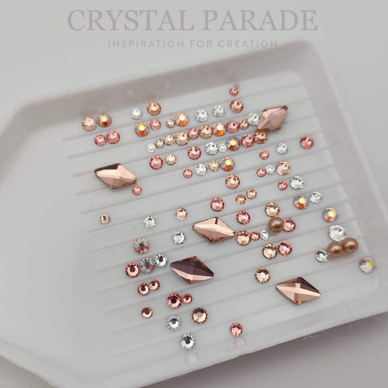 Preciosa Crystal Mix Pack of 100 - Life's A Peach