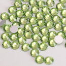 Luna Non Hotfix Rhinestones SS3 (1.5mm) - Light Peridot