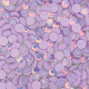 Luna Non Hotfix Rhinestones - Light Amethyst Mocha Opal