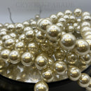 Preciosa Vintage Round Pearls - Light Cream