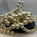 Preciosa Vintage Round Pearls - Light Cream