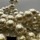 Preciosa Vintage Round Pearls - Light Cream