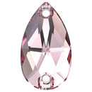 Swarovski 3230 Peardrop Sew on Stone - Light Rose