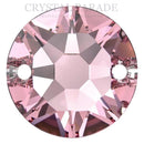 Swarovski 3288 Xirius Sew on Stone - Light Rose