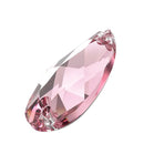 Swarovski 3230 Peardrop Sew on Stone - Light Rose