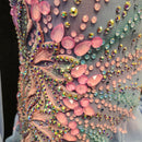 Limited Edition - Zodiac Crystal Peardrop Sew on Stone - Light Rose DeLight