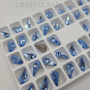 Preciosa Fancy Pear Maxima - Light Sapphire