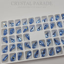 Preciosa Fancy Pear Maxima - Light Sapphire