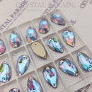 Limited Edition - Zodiac Crystal Peardrop Sew on Stone - Light Sapphire Shine