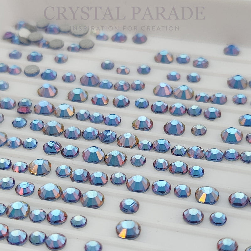Zodiac Crystals Mixed Sizes Pack of 200 - Light Sapphire Shine