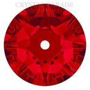 Swarovski 3188 Xirius Lochrose Sew on Stone - Light Siam