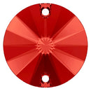 Swarovski 3200 Rivoli Sew on Stone - Light Siam