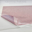 Hotfix Transfer Rhinestone Sheet SS10 (3mm) Light Siam - A4