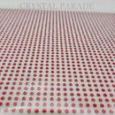 Hotfix Transfer Rhinestone Sheet SS10 (3mm) Light Siam - A4