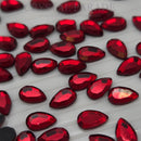 Zodiac Hotfix Peardrop Shape 5x8mm Light Siam - Pack of 20