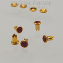 Preciosa Rivet with Maxima Crystal - Light Siam