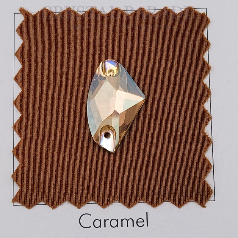 Zodiac Crystal Galactic Sew on Stone - Light Smoked Topaz Shimmer