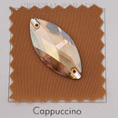 Zodiac Crystal Navette Sew on Stone - Light Smoked Topaz Shimmer
