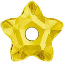 Swarovski 3754 Star Flower Sew on Stone - Light Topaz