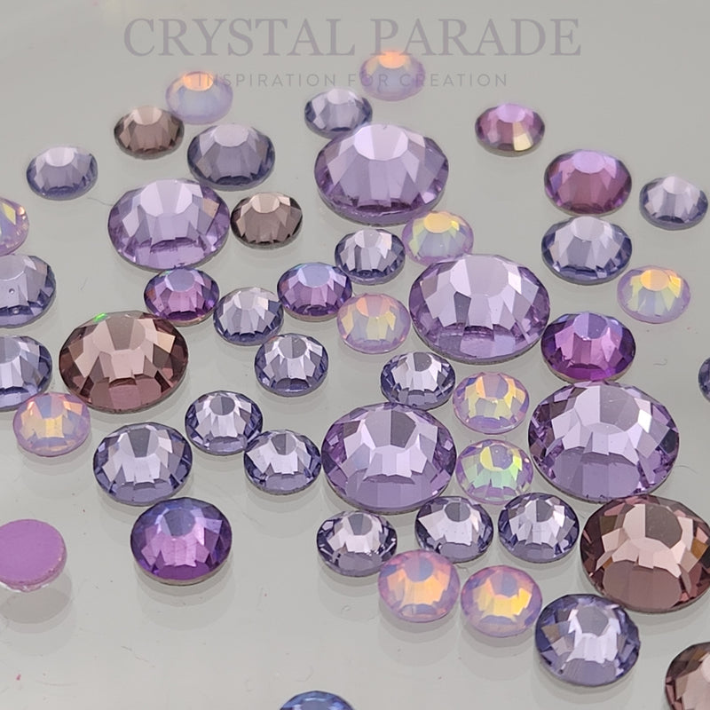 Mixed Brands Statement Crystal Mix (SS16 - SS34) x50 - Lilac