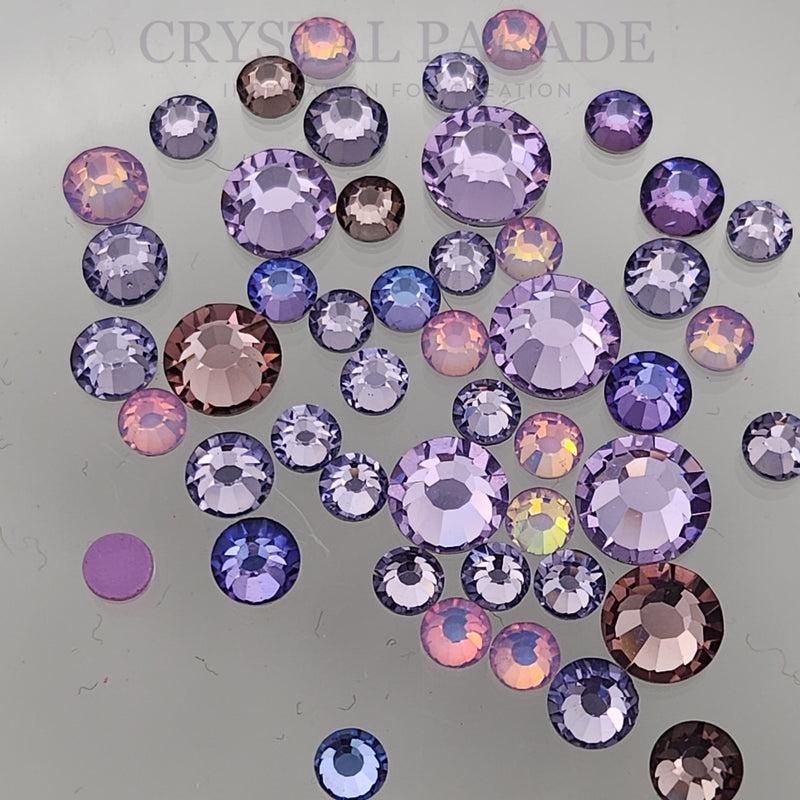 Mixed Brands Statement Crystal Mix (SS16 - SS34) x50 - Lilac