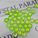 Luna Non Hotfix Rhinestones - Lime Neon Opal