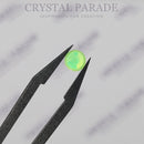 Zodiac Crystals Mixed Sizes Pack of 200 - Lime Neon Opal