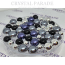 Zodiac Flatback Pearl Mix - Little Purple Corvette x50pcs