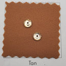 Preciosa Loch Rose Sew On Stone - Honey