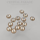 Preciosa Loch Rose Sew On Stone - Honey