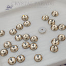 Preciosa Loch Rose Sew On Stone - Honey