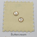 Preciosa Loch Rose Sew On Stone - Honey