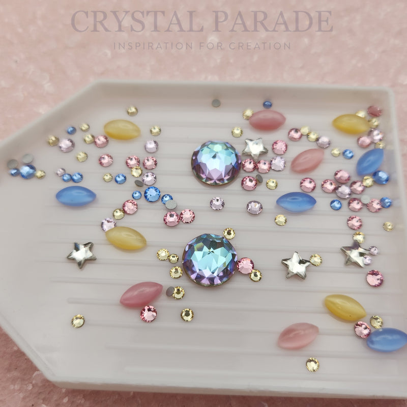 Preciosa Crystal Mix Pack of 100 - Lover