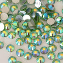 Luna Non Hotfix Rhinestones SS3 (1.5mm) Pack of 100 - Light Peridot AB